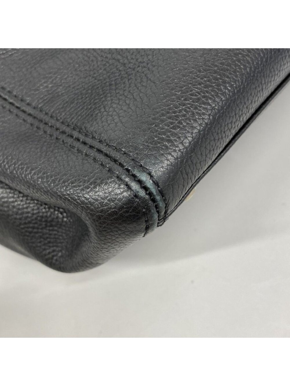 Chanel Tote Executive Leather Black Silver - Picture 6 of 9